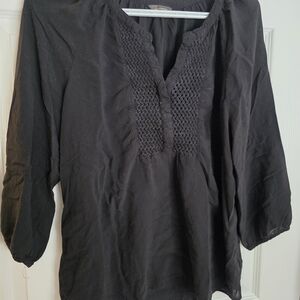 Elegant Black Women's Top